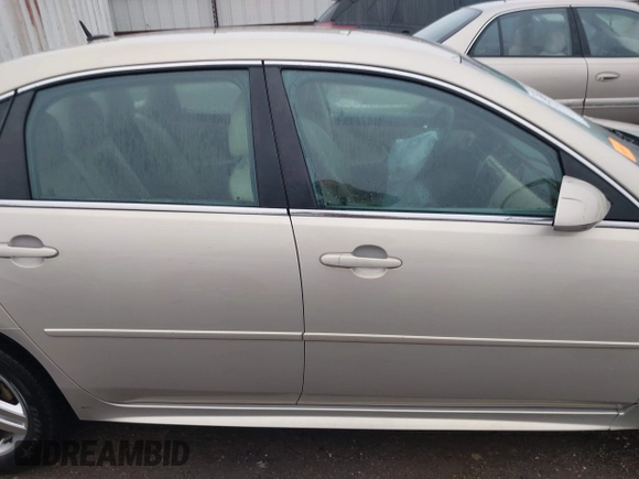 2011 Chevrolet Impala LT Retail with VIN 2G1WB5EK7B1327362, listed as a IAAI auction lot 41406691 with 129,732 mi miles and . Bid and sale history available at DreamBid. Image 13.