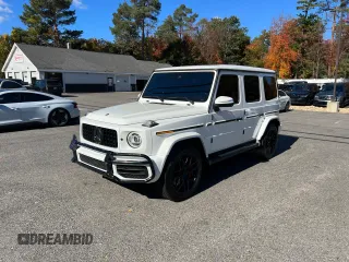 2019 Mercedes-Benz G 63 AMG with VIN WDCYC7HJ8KX308215, listed as a Copart auction lot 77123674 with 93,594 mi miles and Clean Title. Bid and sale history available at DreamBid. Image 1.