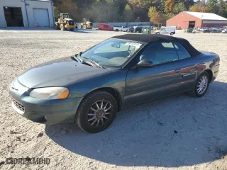 2002 Chrysler Sebring LXi with VIN 1C3EL55R82N248623, listed as a Copart auction lot 76912814 with 114,705 mi miles and Clean Title. Bid and sale history available at carsss.com. Image 1.