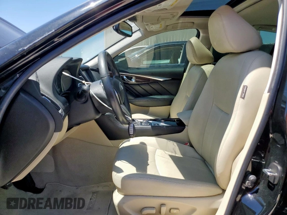 2018 Infiniti Q50 Luxe with VIN JN1EV7AP9JM352518, listed as a Copart auction lot 52697545 with 66,596 mi miles and Clean title. Bid and sale history available at DreamBid. Image 7.