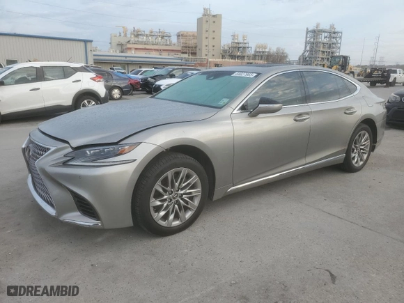 2018 Lexus LS with VIN JTHB51FF3J5003831, listed as a Copart auction lot 44027965 with 74,113 mi miles and Salvage Title. Bid and sale history available at carsss.com. Image 1.