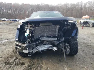 2022 Ford F-150 Raptor with VIN 1FTFW1RG0NFB46241, listed as a Copart auction lot 76933043 with Not Provided miles and Salvage Title. Bid and sale history available at carsss.com. Image 5.