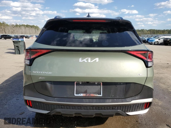 2023 Kia Sportage X-Pro Prestige z VIN 5XYK7CAF7PG030268, wystawiony jako Copart lot #50506435 z przebiegiem 5 048 mil mil oraz Szkoda całkowita • Salvage title. Historia ofert i sprzedaży dostępna na DreamBid. Obrazek 6.