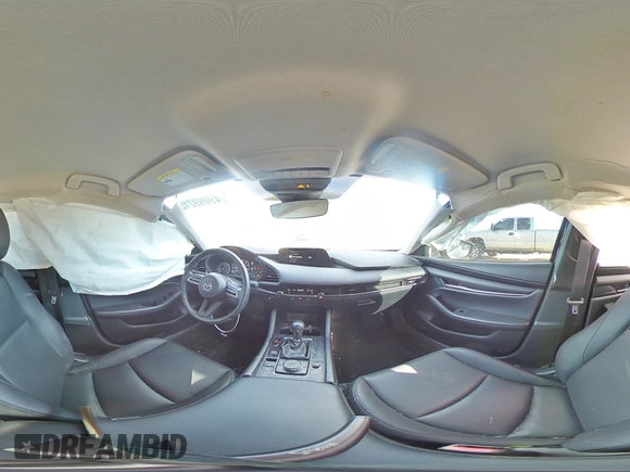 2023 Mazda 3 S Select with VIN 3MZBPABM3PM354240, listed as a Copart auction lot 49099215 with 37,930 mi miles and Salvage Title. Bid and sale history available at DreamBid. Image 12.
