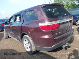 2012 Dodge Durango SXT with VIN 1C4RDJAG5CC172783, listed as a IAAI auction lot 42439477 with 191,890 mi miles and . Bid and sale history available at DreamBid. Image 3.