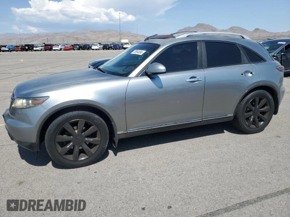2006 Infiniti FX35 with VIN JNRAS08UX6X105618, listed as a Copart auction lot 70904684 with 189,901 mi miles and Clean Title. Bid and sale history available at carsss.com. Image 1.