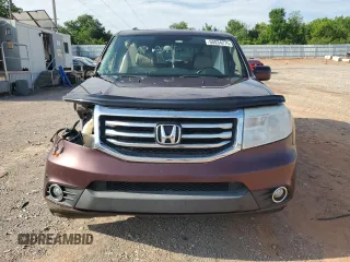 2013 Honda Pilot Touring with VIN 5FNYF4H90DB041747, listed as a Copart auction lot 60034275 with Not provided miles and Salvage title. Bid and sale history available at DreamBid. Image 5.