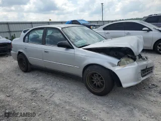 1999 Honda Civic VP with VIN 2HGEJ6618XH538197, listed as a Copart auction lot 59549414 with 180,241 mi miles and Salvage Title. Bid and sale history available at carsss.com. Image 4.