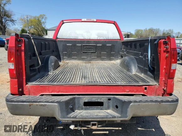 2006 Ford F-150 STX with VIN 1FTRX14W26NB57595, listed as a Copart auction lot 51207795 with 283,858 mi miles and Salvage title. Bid and sale history available at DreamBid. Image 6.