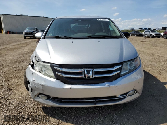 2014 Honda Odyssey Touring with VIN 5FNRL5H91EB502555, listed as a Copart auction lot 61872285 with 203,448 mi miles and Salvage title. Bid and sale history available at DreamBid. Image 5.