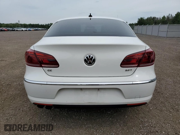 2013 Volkswagen CC Lux with VIN WVWRN7AN0DE507548, listed as a Copart auction lot 59938534 with 201,666 mi miles and Salvage Title. Bid and sale history available at carsss.com. Image 6.