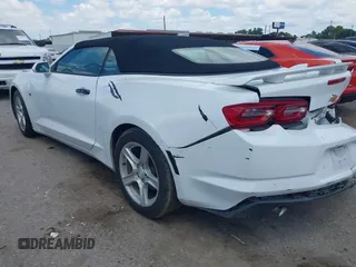 2020 Chevrolet Camaro 1LT with VIN 1G1FB3DX5L0128681, listed as a IAAI auction lot 42239437 with Not provided miles and . Bid and sale history available at DreamBid. Image 3.