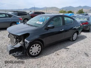 2016 Nissan Versa S Plus with VIN 3N1CN7AP1GL897316, listed as a Copart auction lot 59285645 with Not provided miles and Salvage title. Bid and sale history available at DreamBid. Image 1.