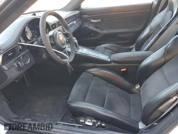 2019 Porsche 911 GT3 RS with VIN WP0AF2A92KS164501, listed as a Copart auction lot 66702654 with 48,180 mi miles and Salvage Title. Bid and sale history available at DreamBid. Image 7.