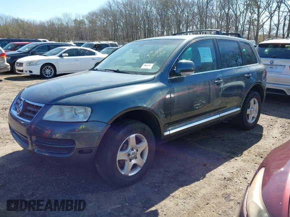 2005 Volkswagen Touareg 3.2L V6 with VIN WVGZG77L65D079228, listed as a IAAI auction lot 41832037 with Not Provided miles and . Bid and sale history available at DreamBid. Image 2.