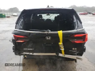 2024 Honda Odyssey Sport with VIN 5FNRL6H72RB059777, listed as a Copart auction lot 45190895 with 7,551 mi miles and Salvage Title. Bid and sale history available at DreamBid. Image 6.