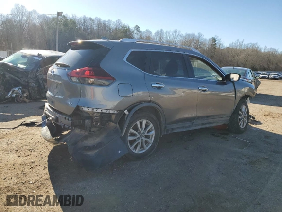 2018 Nissan Rogue SV with VIN KNMAT2MT7JP543883, listed as a Copart auction lot 45995905 with 113,566 mi miles and Salvage Title. Bid and sale history available at carsss.com. Image 3.