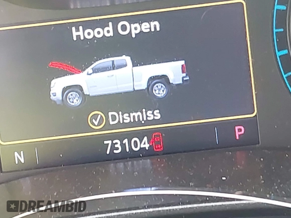 2020 Chevrolet Colorado 2WD LT with VIN 1GCGSCENXL1175353, listed as a IAAI auction lot 42224175 with 73,104 mi miles and . Bid and sale history available at DreamBid. Image 16.