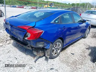 2017 Honda Civic LX with VIN 19XFC2F53HE061622, listed as a IAAI auction lot 42096381 with 86,492 mi miles and . Bid and sale history available at DreamBid. Image 4.