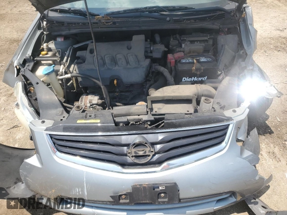 2012 Nissan Sentra SR with VIN 3N1AB6AP6CL781372, listed as a Copart auction lot 59184175 with 148,817 mi miles and Salvage title. Bid and sale history available at DreamBid. Image 11.