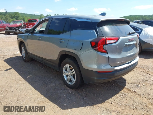 2024 GMC Terrain SLE with VIN 3GKALTEG9RL363971, listed as a IAAI auction lot 42733221 with 26,365 mi miles and . Bid and sale history available at DreamBid. Image 3.