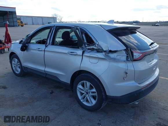 2018 Ford Edge SEL with VIN 2FMPK4J8XJBB66848, listed as a IAAI auction lot 41890423 with 142,887 mi miles and . Bid and sale history available at DreamBid. Image 3.