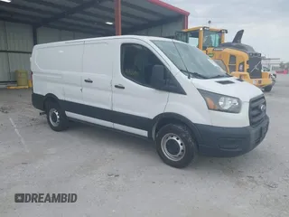 2020 Ford Transit Cargo with VIN 1FTBR1Y84LKA03622, listed as a IAAI auction lot 41966900 with 117,059 mi miles and . Bid and sale history available at DreamBid. Image 1.