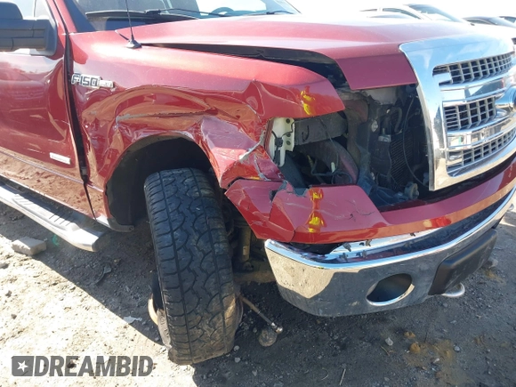 2014 Ford F-150 XL with VIN 1FTFW1ET4EKF92189, listed as a IAAI auction lot 41433126 with 191,591 mi miles and . Bid and sale history available at carsss.com. Image 6.