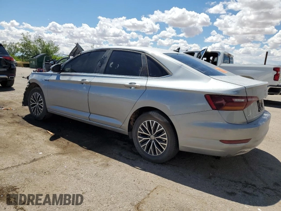 2019 Volkswagen Jetta SEL z VIN 3VWEB7BU3KM198823, wystawiony jako Copart lot #55928385 z przebiegiem Nie podano mil oraz Szkoda całkowita • Salvage title. Historia ofert i sprzedaży dostępna na DreamBid. Obrazek 2.