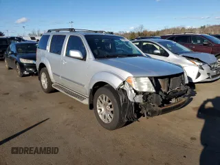 2010 Nissan Pathfinder S with VIN 5N1AR1NB7AC613674, listed as a Copart auction lot 57263035 with 103,397 mi miles and Salvage title. Bid and sale history available at DreamBid. Image 4.