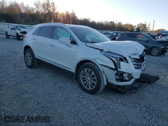 2017 Cadillac XT5 Luxury FWD with VIN 1GYKNBRS0HZ196145, listed as a Copart auction lot 83430344 with 143,012 mi miles and Salvage title. Bid and sale history available at DreamBid. Image 12.