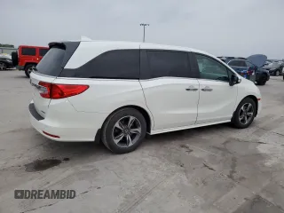 2019 Honda Odyssey Touring with VIN 5FNRL6H85KB051400, listed as a Copart auction lot 50440795 with 82,381 mi miles and Salvage Title. Bid and sale history available at carsss.com. Image 3.