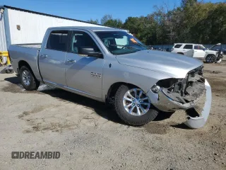 2016 Ram 1500 Big Horn with VIN 1C6RR6LG5GS395145, listed as a Copart auction lot 80645104 with 173,018 mi miles and Salvage Title. Bid and sale history available at carsss.com. Image 4.