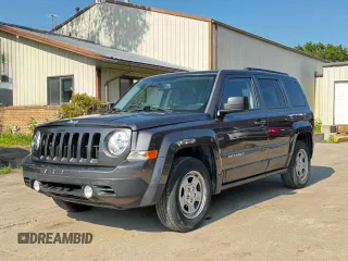 2016 Jeep Patriot Sport z VIN 1C4NJPBA9GD547711, wystawiony jako Copart lot #64280195 z przebiegiem 85 611 mil mil oraz Szkoda całkowita • Salvage title. Historia ofert i sprzedaży dostępna na DreamBid. Obrazek 2.