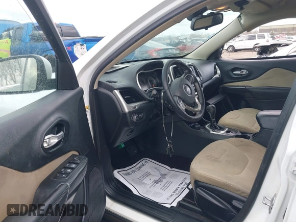 2016 Jeep Cherokee Latitude with VIN 1C4PJMCB0GW236445, listed as a IAAI auction lot 41940114 with 159,168 mi miles and . Bid and sale history available at DreamBid. Image 5.