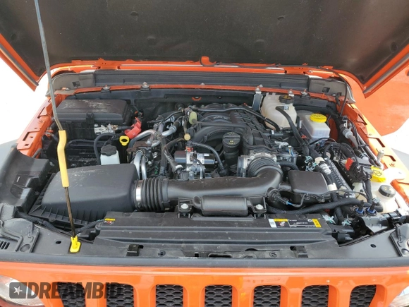 2023 Jeep Wrangler Sport S with VIN 1C4HJXDG7PW675321, listed as a Copart auction lot 54154795 with 10,269 mi miles and Salvage Title. Bid and sale history available at DreamBid. Image 12.