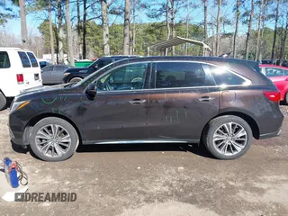 2017 Acura MDX w/Technology Pkg with VIN 5FRYD4H51HB006562, listed as a IAAI auction lot 41656371 with 64,142 mi miles. Bid and sale history available at carsss.com. Image 14.