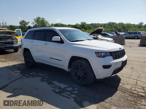 2018 Jeep Grand Cherokee Laredo with VIN 1C4RJFAG2JC117744, listed as a Copart auction lot 60881105 with 109,601 mi miles and Salvage title. Bid and sale history available at DreamBid. Image 4.