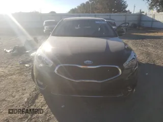 2014 Kia Cadenza Premium with VIN KNALN4D73E5163830, listed as a Copart auction lot 77258514 with 0 mi miles and Salvage Title. Bid and sale history available at carsss.com. Image 5.