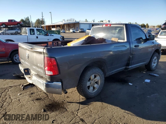 2014 Ram 1500 Tradesman with VIN 3C6JR7DT1EG187654, listed as a Copart auction lot 82418614 with 142,979 mi miles and Salvage title. Bid and sale history available at DreamBid. Image 3.