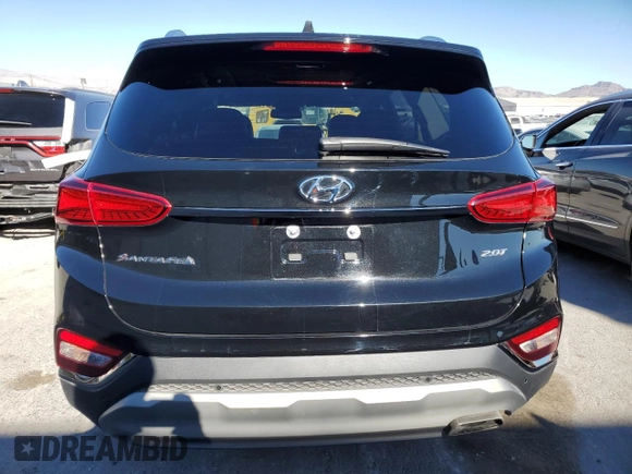 2019 Hyundai Santa Fe Ultimate with VIN 5NMS53AA3KH129405, listed as a Copart auction lot 88552505 with 21,328 mi miles and Salvage Title. Bid and sale history available at carsss.com. Image 6.