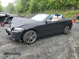 2018 BMW 2 Series 230i xDrive z VIN WBA2K1C5XJVD41748, wystawiony jako Copart lot #58293985 z przebiegiem 65 733 mil mil oraz Szkoda całkowita • Salvage title. Historia ofert i sprzedaży dostępna na DreamBid. Obrazek 1.