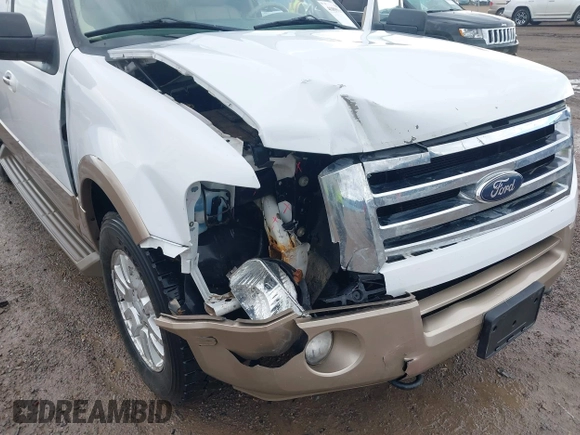 2013 Ford Expedition Max XLT with VIN 1FMJK1J5XDEF01660, listed as a IAAI auction lot 41895347 with 145,632 mi miles and . Bid and sale history available at DreamBid. Image 6.
