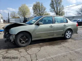 2006 Chevrolet Malibu LT w/0LT with VIN 1G1ZT51F36F212288, listed as a Copart auction lot 52145285 with 0 mi miles and Salvage Title. Bid and sale history available at carsss.com. Image 1.