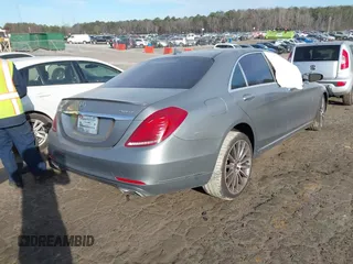 2015 Mercedes-Benz S 550 with VIN WDDUG8FB2FA107693, listed as a IAAI auction lot 41684610 with Not provided miles and . Bid and sale history available at DreamBid. Image 4.