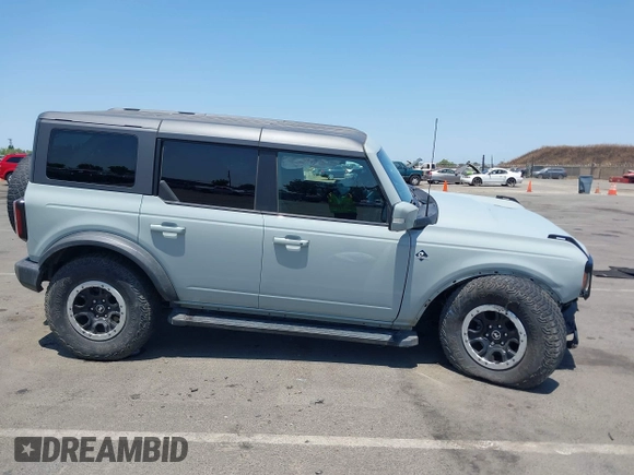 2022 Ford Bronco with VIN 1FMEE5DP6NLB34962, listed as a IAAI auction lot 42432037 with 101,044 mi miles and . Bid and sale history available at DreamBid. Image 14.