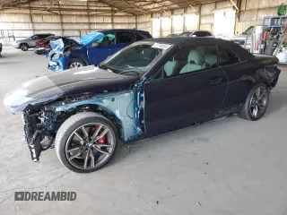 2024 BMW 4 Series M440i with VIN WBA53AT09RCN51860, listed as a Copart auction lot 67140264 with 95 mi miles and Salvage Title. Bid and sale history available at carsss.com. Image 1.