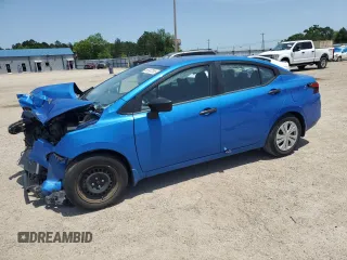 2021 Nissan Versa S with VIN 3N1CN8DV0ML905286, listed as a Copart auction lot 56987265 with 45,594 mi miles and Non repairable. Bid and sale history available at DreamBid. Image 1.