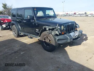 2008 Jeep Wrangler Unlimited Sahara with VIN 1J4GB59118L522013, listed as a IAAI auction lot 41644487 with 227,176 mi miles and . Bid and sale history available at DreamBid. Image 1.