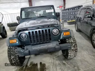 2006 Jeep Wrangler SE with VIN 1J4FA29S36P724699, listed as a Copart auction lot 41764425 with 129,016 mi miles and Salvage Title. Bid and sale history available at carsss.com. Image 10.